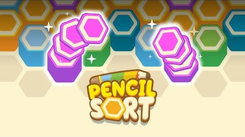 Pencil Sort Mobile Gameplay Levels 1-5 , Full Mona Pensa
