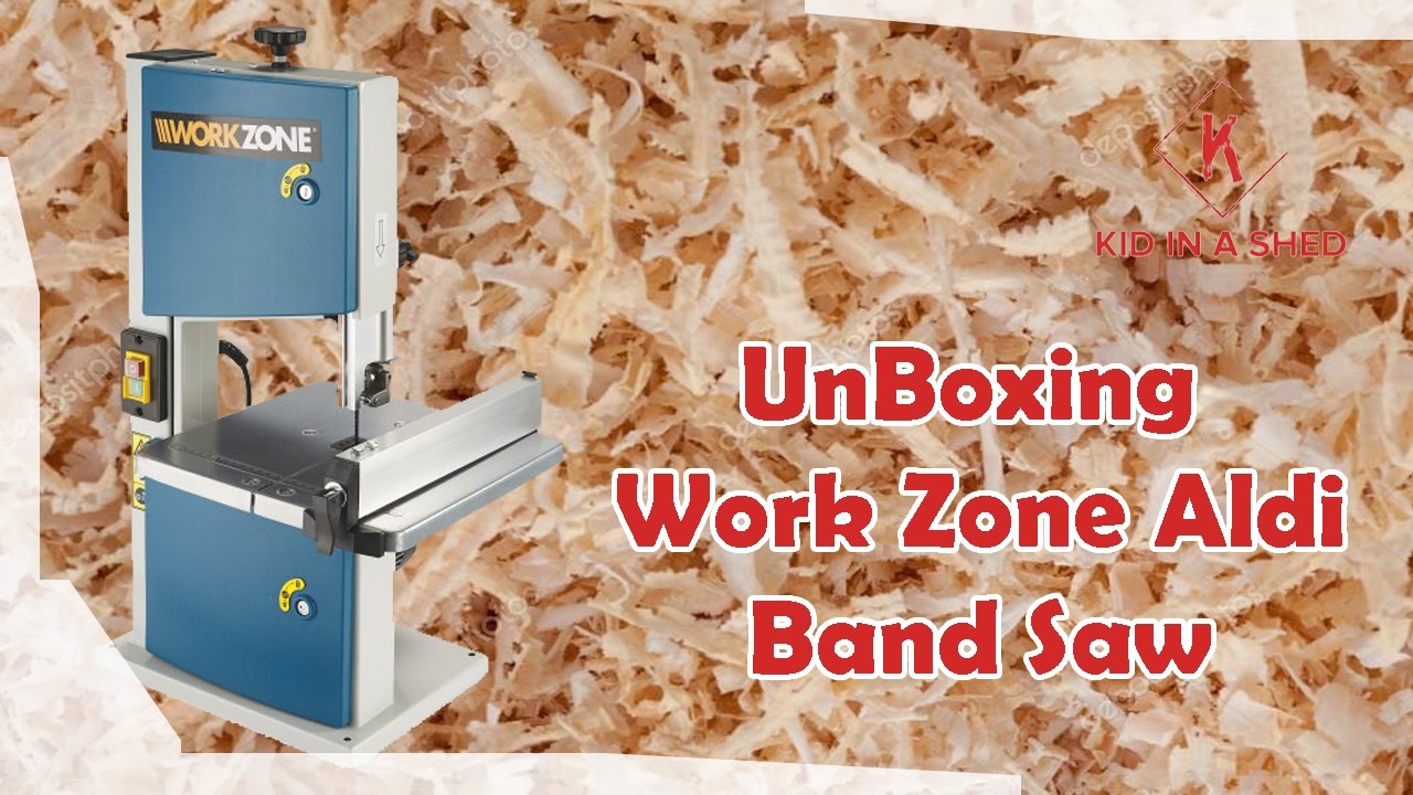 Work Zone Band Saw Unboxing Kid In A Shed YouTube