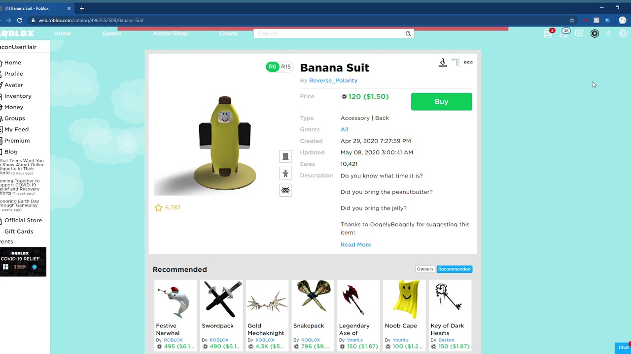 Banana Suit Youtube
