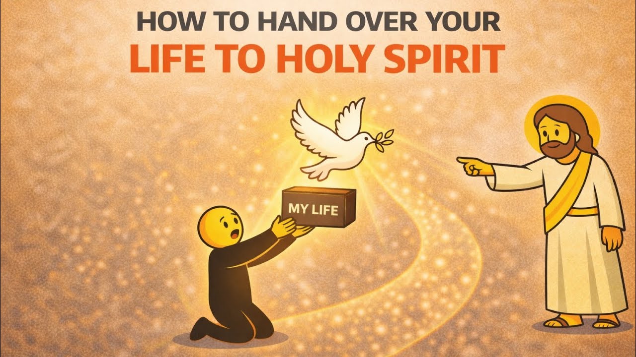 5 Steps To Hand Over Your Life To The Holy Spirit(stop struggling Alone)