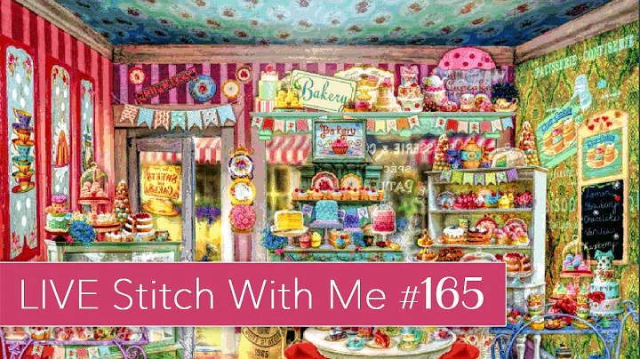 LIVE Stitch With Me #165 - The Little Cake Shop MC Part (2/3)