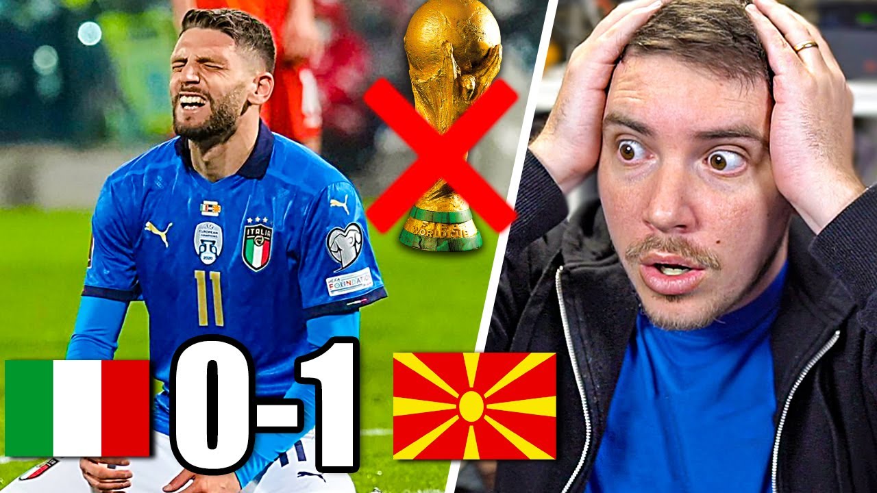 VERGOGNA!! ADDIO MONDIALI... - ITALIA vs MACEDONIA 0-1 (dico la mia)
