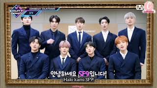 [INDO SUB] SF9's Message for 'Good Guy' on MCountdown