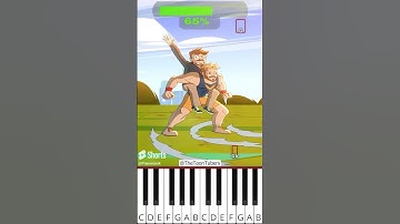 Mr.Beast vs Jet Engine (@TheToonTubers) - Octave Piano Tutorial