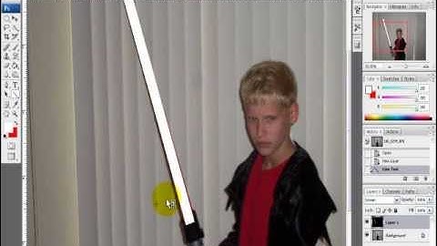 How To Make Lightsaber Effect in Photoshop