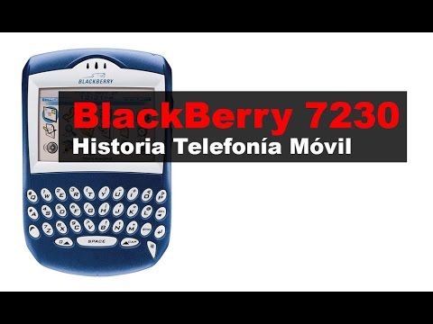 BlackBerry 7230, anunciado en 2003 | Historia Telefonía Móvil