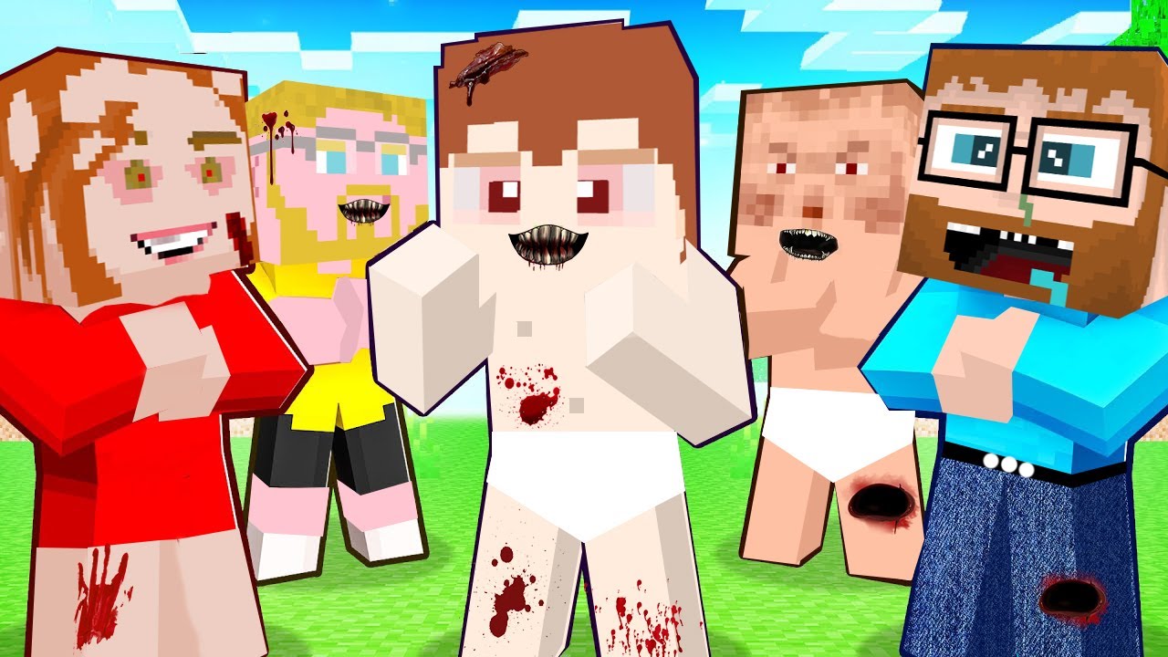 فلم ماين كرافت : قصة حياة علاوي الشرير ( القصة الكاملة ) 🔥😱