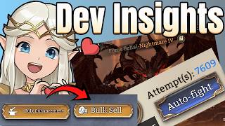 BIG Dev Insights! Gear System, Shards &amp; QoL Updates