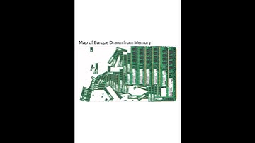 İ tried to draw map of europe from memory