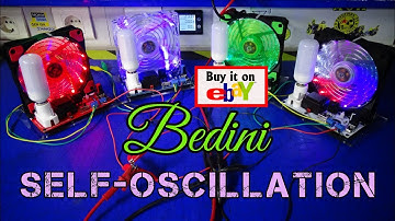 ⚡ Bedini SSG Motor "SELF OSCILLATING" Cooling Fan & Light | 2024 Revision PCB |  Energy Machine!