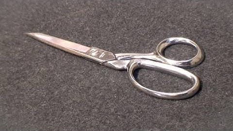 Quickies: Serrated Scissors, Cutting Tools 101