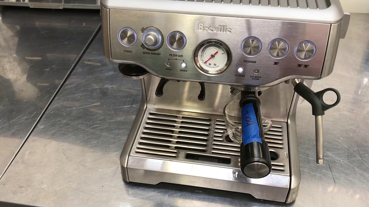 Breville Espresso Machine: Report of Low Pressure on Gauge