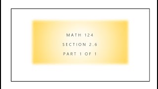 124 - Section 2.6 - Part 1 of 1