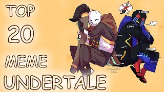 Top 20 meme Undertale/Топ 20 меме Андертейл