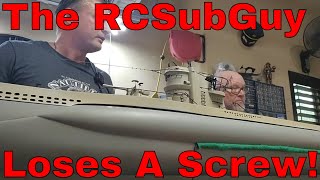 The RCSubGuy Goes Through The RC Sub Haul and Loses a Screw!