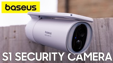 BaseUS S1 Beveiligingscamera - Draadloze camera op zonne-energie