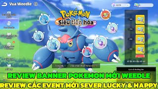 Super Evolution - New Pokemon Banner Review King Weedle & New Weekly Events on Lucky & Happy Servers screenshot 5