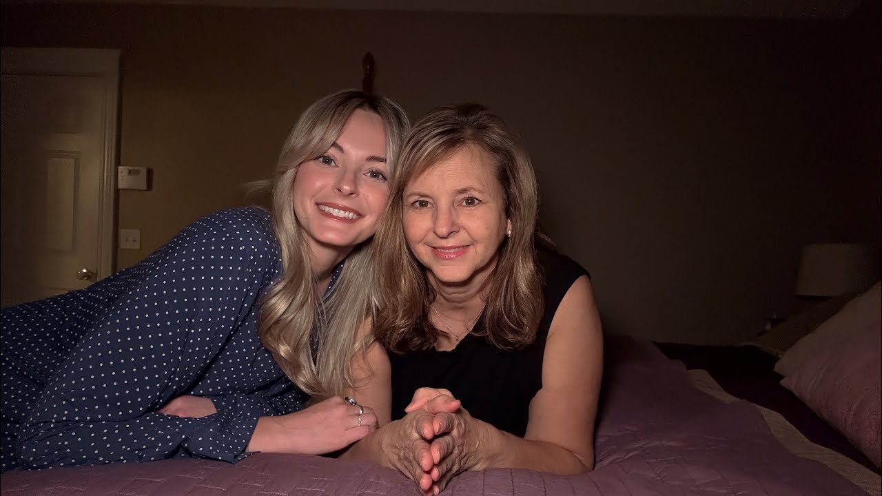 Real Person ASMR With My Mom AGAIN! Hair play & Back/Arm Scratching 