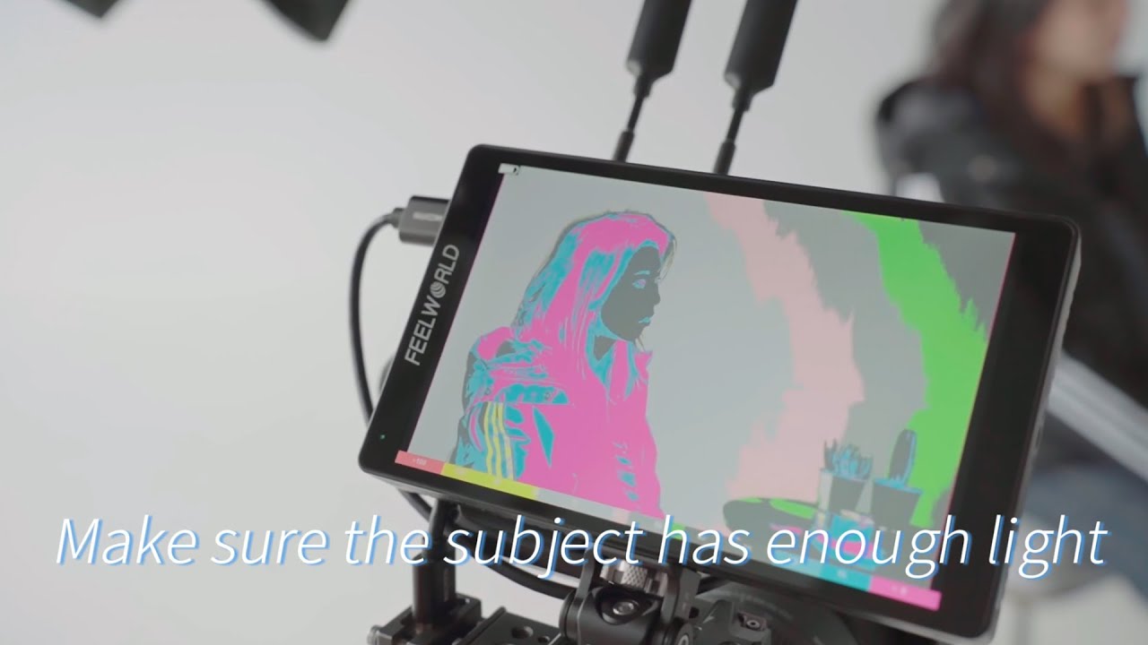 Accurate composition, focus, exposure, flexible monitoring on set | FEELWORLD F7 PRO 7 Field Monitor