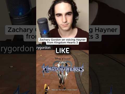 What it’s like being a voice in Kingdom Hearts!!