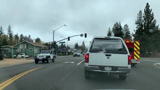 Weather update for Big Bear, CA. Raining now. Will change back to snow soon. May 26, 2019
