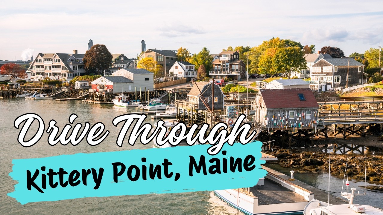 Summer Drive Through Kittery Point, Maine | Oceanfront charm