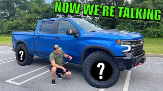 CRAMMING CHUNKY Tires Onto My STOCK ZR2! PLUS WILD Animal ATTACKED Me On CAMERA!