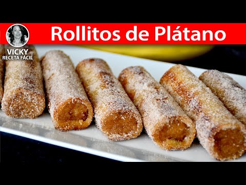 Video: Cómo Hacer Rollos De Plátano