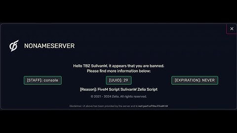 [STANDALONE] - FiveM BanSystem and link to discord bot script UI