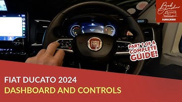 Fiat Ducato 2024 Pt 1/3 Dashboard And Controls