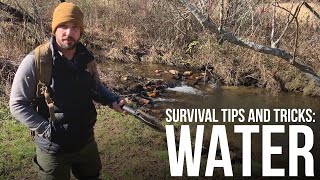 Survival Tips and Tricks: All About Water