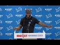 Detroit Lions assistant coaches meet with the media | October 23, 2024