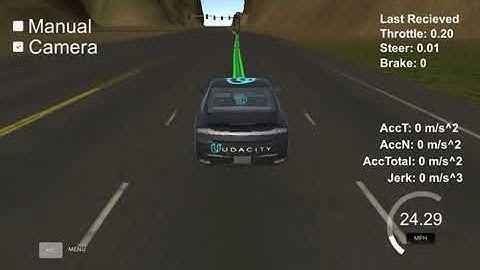 Udacity Self Driving Car Nanodegree Term 2 Capstone Project