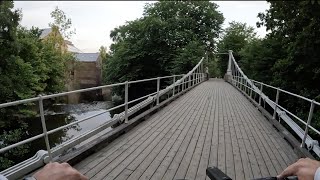 4K Scenic Bike Ride along the river Akerselva in Oslo Norway, going to the Opera House on an E-bike screenshot 1