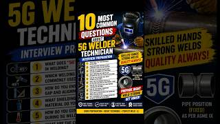 5G Pipe Welder Interview Questions and Answers #job #education #shorts