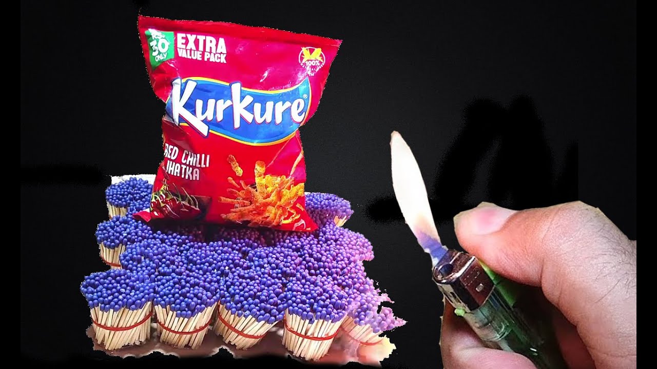 EXPERIMENT 10,000 MATCHES VS KurKure Snaks