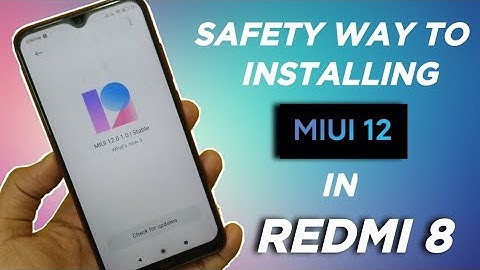 REDMI 8 MIUI 12 UPDATE 🔥🔥🔥| HOW TO INSTALL FAST 😎😎
