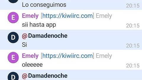 tutorial para conectarse al chat amistad y parejas desde la app de irccloud