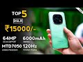 Top 5 Best Mobile Phones Under 15000 In May 2025 - 5G⚡Best Camera &amp; Gaming Phone Under 15k