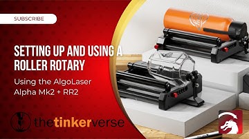 How to set up a rotary roller with the AlgoLaser Alpha MK2 and Lightburn