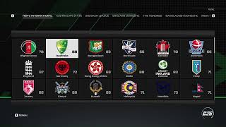 Cricket 26 Patch File for Offline Version.All Teams are Updated and Available to Play. Patch -2.9.