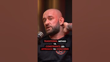 Traditional Method vs. Constraints led approach to coaching