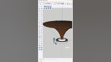 How to create the Metropol Parasol in Sketchup using the Slice 5 Plugin! #nicetower #architecture