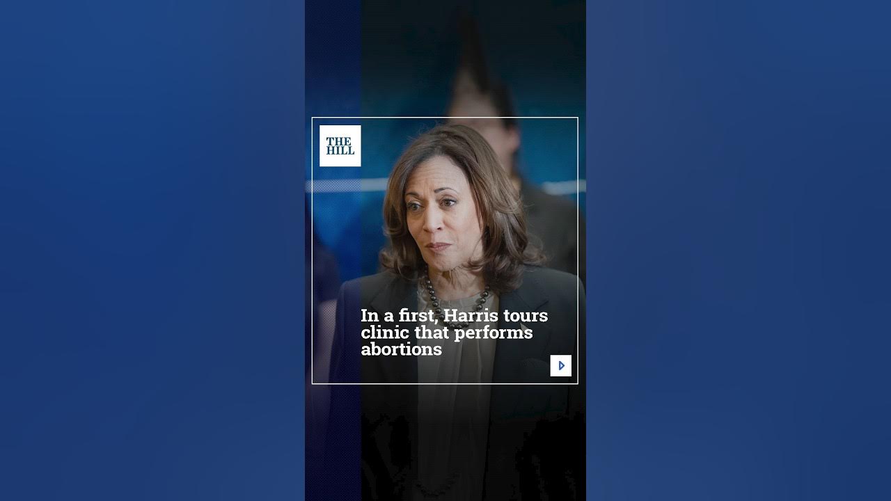 In A First, Harris Tours Clinic That Performs Abortions