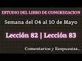 ESTUDIO DE LIBRO DE CONGREGACIÓN ✅ SEMANA DEL 04 AL 10 DE MAYO