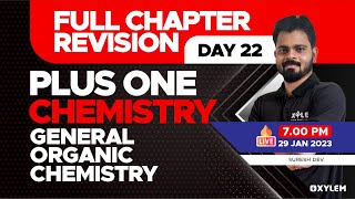 Plus One Chemistry General Organic Chemistry Full ...