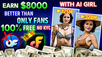 AI Influencer Earned $8,000 on dFans – Best OnlyFans Alternative with No ID, No KYC & Crypto Payouts