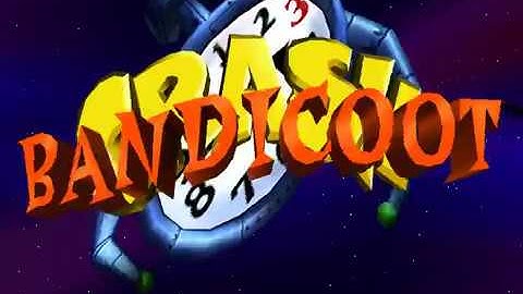 Crash Bandicoot 3: Warped - Title Screen, Start Up, Intro - [Full HD]