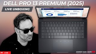 World Premiere Dell Pro 13 Premium - Live Unboxing & Testing