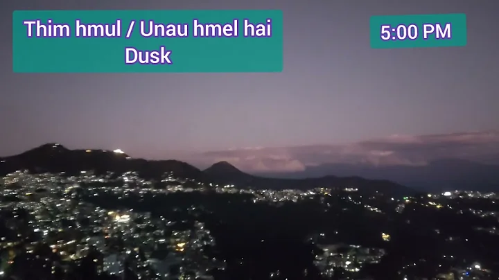 Khawfing chah lai Leh Thimhmul (Unau hmelhai) 